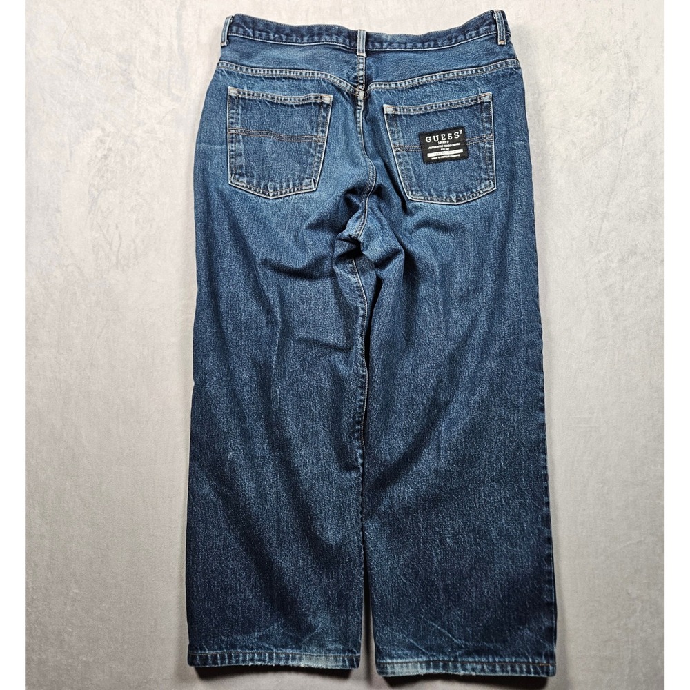 Vintage Guess Jeans Mens 38 (Fits 36x28) Urban Fit Relaxed Denim Made In USA‎